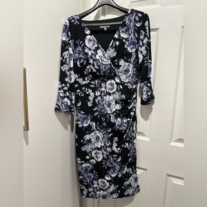 Black and Mauve Dress